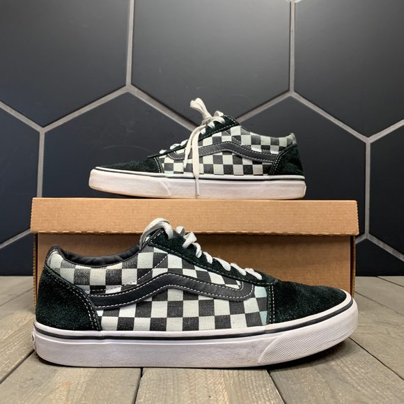 vans old skool low checkered